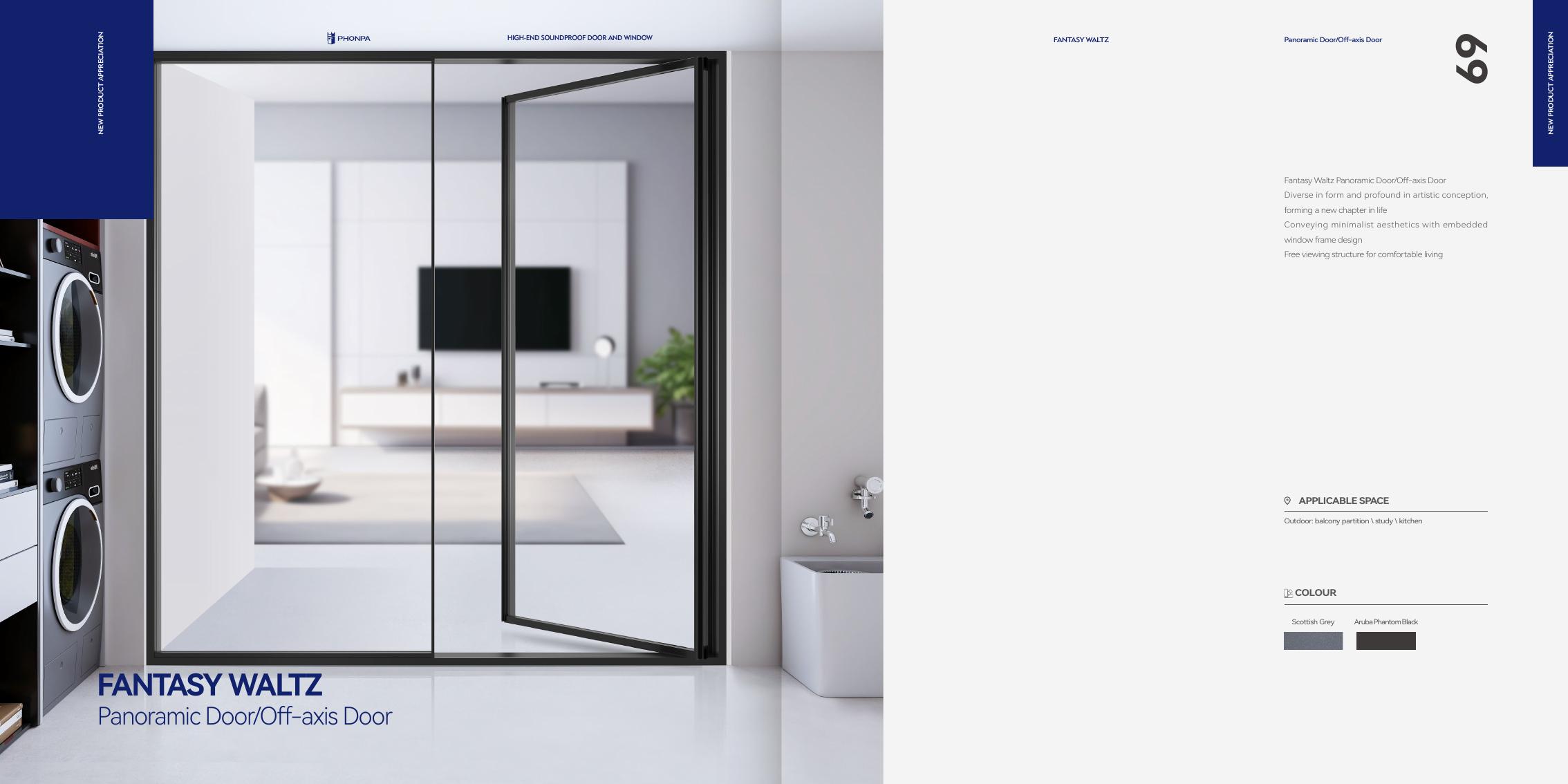 Swing door systems